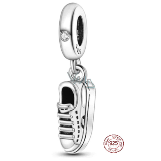 Charm Sterlingové stříbro 925 Teniska, přívěsek na náramek sport Charm Sterlingové stříbro 925 Teniska, přívěsek na náramek sport