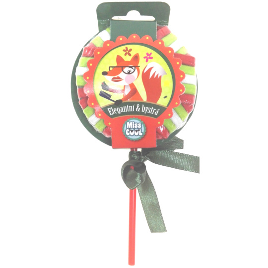 Nekupto Miss Cool Gumičky do vlasů Liška Elegantní & bystrá 20 kusů