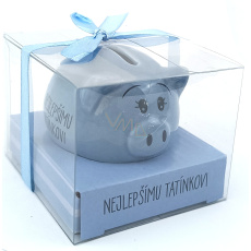 Albi Prasátko pro radost pokladnička Nejlepšímu tatínkovi 6 x 7,5 cm Albi Prasátko pro radost pokladnička Nejlepšímu tatínkovi 6 x 7,5 cm