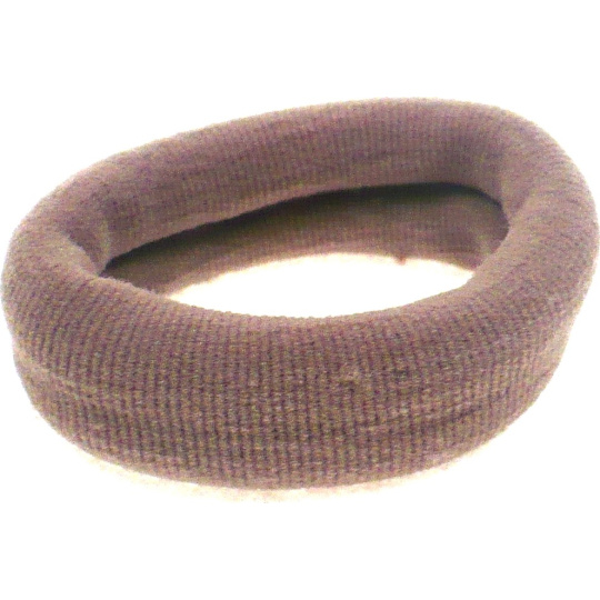 Vlasová gumička béžová 6 x 2 cm