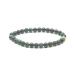 Azurit náramek elastický přírodní kámen, kulička 6 mm / 16 - 17 cm