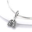 Charm Anatomická biologie - Plíce – dech života, svoboda a energie, přívěsek na náramek, symbol