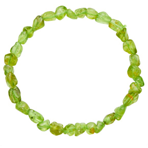 Olivín / Peridot náramek elastický přírodní kámen, troml 8 - 12 mm / 16 - 17 cm, kámen chránící lidskou auru Olivín / Peridot náramek elastický přírodní kámen, troml 8 - 12 mm / 16 - 17 cm, kámen chránící lidskou auru