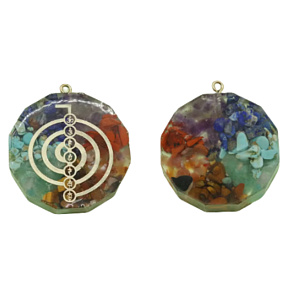 Orgonit amulet, generátor energie 3,5 cm na voskované šňůrce 60 cm