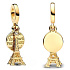 Charm Francie, Paříž - Eiffel věž 2v1, přívěsek na náramek cestování