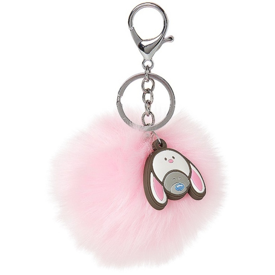 Me to You My Dinky Bear klíčenka Pom Pom růžová 7 cm