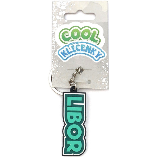 Nekupto Cool jmenná klíčenka Libor 1 kus