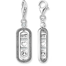 Charm Láska a mír - otočný symbol, humří spona přívěsek na náramek láska Charm Láska a mír - otočný symbol, humří spona přívěsek na náramek láska
