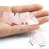 Růženin Pyramida přírodní kámen 2 x 2 x 1,6 cm čistí - energie - harmonie - emoce 1 kus, kámen lásky
