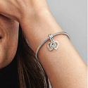 Charm Puzzle přátelství, dělitelný 2v1 přívěsek na náramek, láska