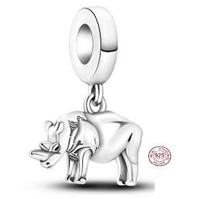 Charm Nosorožec, přívěsek na náramek zvíře