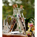 Harmonizační tyčinka do vody – Energie – Sluneční síla - Křišťál • Citrín, 15 x 2 cm