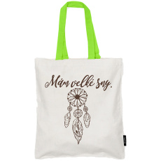 Nekupto Neplastuj Bevásárlótáska pamut, Nagy álmaim vannak 38 x 40 x 10 cm