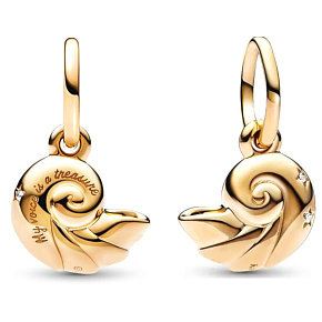 Charm Disney Malá mořská víla - okouzlená mušle, přívěsek na náramek moře