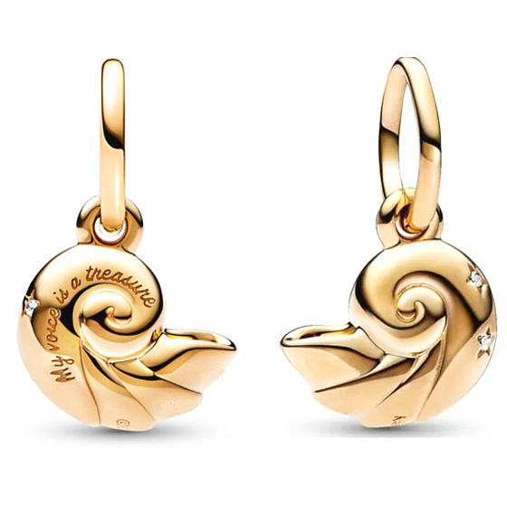 Charm Disney Malá mořská víla - okouzlená mušle, přívěsek na náramek moře