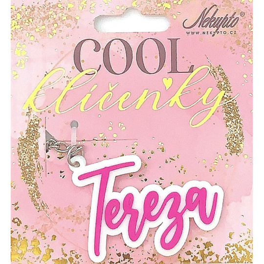 Nekupto Cool jmenná klíčenka Tereza 1 kus