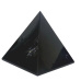 Obsidian černý Pyramida přírodní kámen 2 x 2 x 1,6 cm čistí - energie - harmonie - emoce 1 kus, kámen záchrany