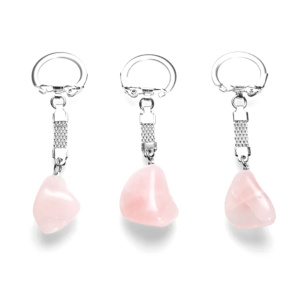 Růženin Troml přívěsek klíčenka přírodní kámen, cca 10 cm, 1 kus, kámen lásky