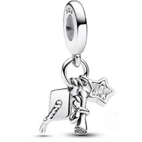 Charm Graduation - Promoce, Maturita 3v1, přívěsek na náramek gradace