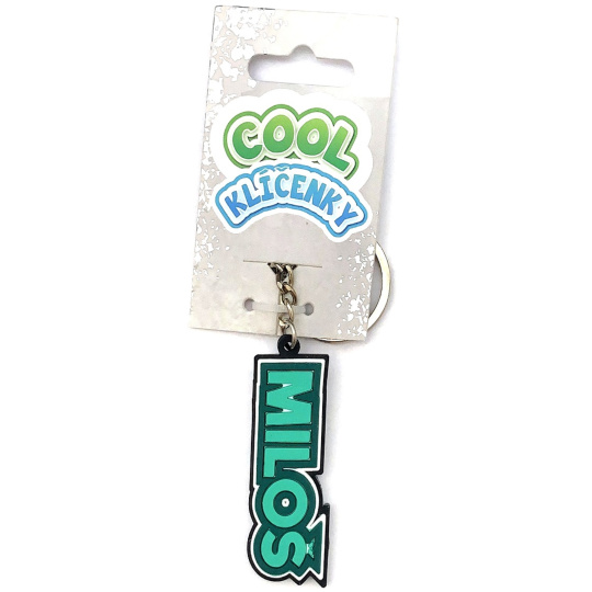 Nekupto Cool jmenná klíčenka Miloš 1 kus