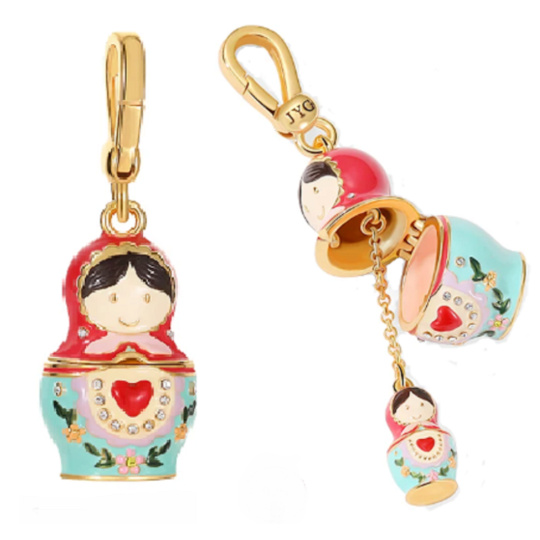 Charm Rusko, Matrjoška 2v1, přívěsek na náramek symbol