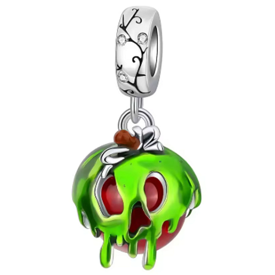 Charm Otrávené jablko kouzelné královny, přívěsek na náramek, film