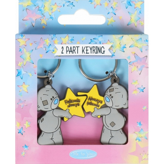 Me to You Klíčenka dvoudílná Hvězdy 3,5 cm x 8 cm