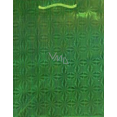 Nekupto Dárková papírová taška hologram 32 x 26 x 13 cm Vánoční, zelená 050 50 THL Nekupto Dárková papírová taška hologram 32 x 26 x 13 cm Vánoční, zelená 050 50 THL
