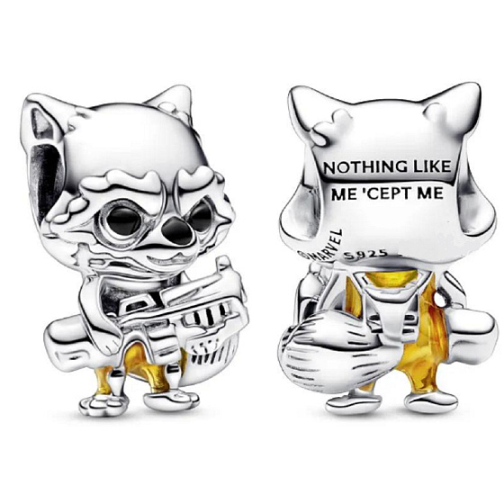 Charm Marvel Strážci Galaxie, Mýval Rocket, korálek na náramek film