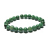 Smaragd Africký náramek elastický přírodní kámen, kulička 8 mm / 16 - 17 cm, královský kámen