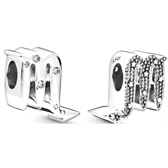 Charm znamení zvěrokruhu Třpytivý Štír, korálek na náramek