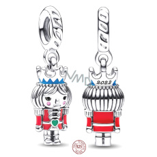 Charm Sterlingové stříbro 925 Louskáček, přívěsek na náramek výročí Charm Sterlingové stříbro 925 Louskáček, přívěsek na náramek výročí