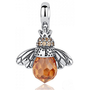 Charm Včelí královna, přívěsek na náramek zvíře