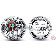 Charm Sterlingové stříbro 925 Tim Burton, Noční můra před Vánoci, The Nightmare Before Christmas, korálek na náramek film Charm Sterlingové stříbro 925 Tim Burton, Noční můra před Vánoci, The Nightmare Before Christmas, korálek na náramek film