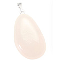 Aragonit růžový Troml přívěsek, přírodní kámen, M cca 3 cm, 1 kus, kámen uvolnění