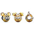 Charm Disney Mickey Mouse, ve tvaru dýně, korálek na náramek Halloween