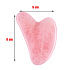Růženin Gua Sha redukuje vrásky, otoky, zlepšuje pružnost pokožky 5 x 8 cm, kámen lásky