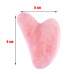 Růženin Gua Sha redukuje vrásky, otoky, zlepšuje pružnost pokožky 5 x 8 cm, kámen lásky