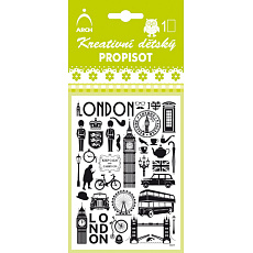 Arch Kreativní dětský propisot London 10 x 21 cm