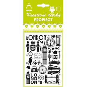 Arch Kreativní dětský propisot London 10 x 21 cm