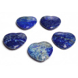 Lapis Lazuli Hmatka, léčivý drahokam ve tvaru srdce přírodní kámen 3 cm 1 kus, kámen harmonie