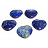 Lapis Lazuli Hmatka, léčivý drahokam ve tvaru srdce přírodní kámen 3 cm 1 kus, kámen harmonie