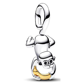 Charm Přátelský opičák, přívěsek na náramek zvíře