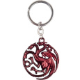 Epee Merch Hra o Trůny Game of Thrones - Targaryen Klíčenka kovová 4,5 x 6 cm