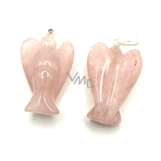 Růženin Anděl přívěsek ochránce přívěsek přírodní kámen 25 mm, kámen lásky Růženin Anděl přívěsek ochránce přívěsek přírodní kámen 25 mm, kámen lásky