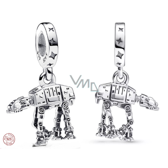 Charm Sterlingové stříbro 925 Marvel Star Wars AT-AT Walker, přívěsek na náramek film Charm Sterlingové stříbro 925 Marvel Star Wars AT-AT Walker, přívěsek na náramek film