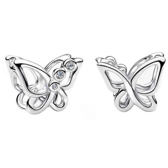 Charm Motýl – symbol proměny, korálek na náramek, zvíře