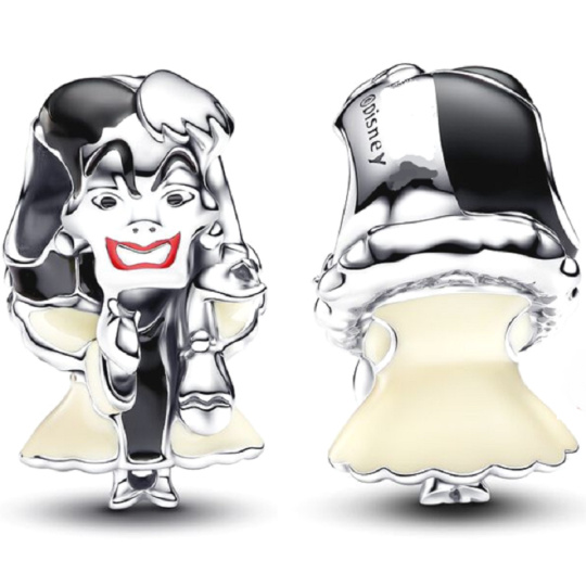 Charm Disney 101 Dalmatinů Cruella De Vil, korálek na náramek film