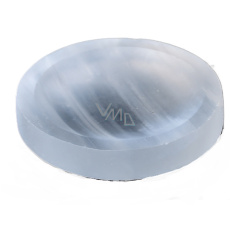 Selenit / Alabastr vyřezávaná miska z přírodního kamene 50 - 60 g, 60 - 65 mm, andělská energie