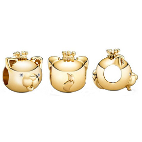 Charm Pes je jedenácté zvíře ve 12letém cyklu čínského znamení zvěrokruhu, korálek na náramek